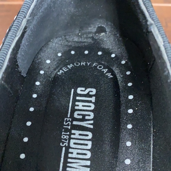 Stacy Adams Silver Stud Swagger Loafers Size 9 main image 9